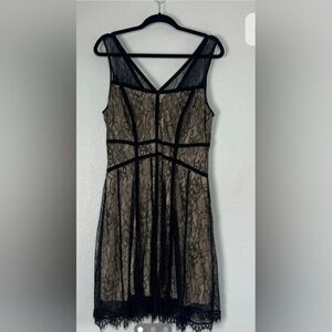 Torrid Sexy Black Lace Sleeveless Dress Size 18